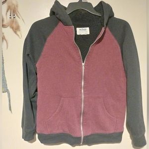 Zip-up Hooded sweatshirt XL
